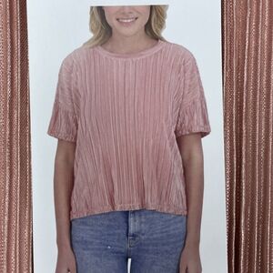 Marc New York Women's XS Blouse Pink e0008